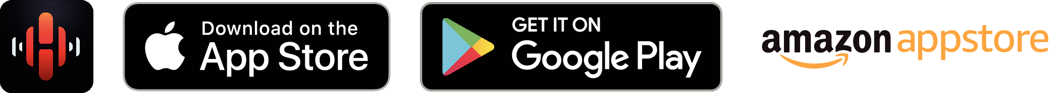 Logo HEOS Google amazon Apple new